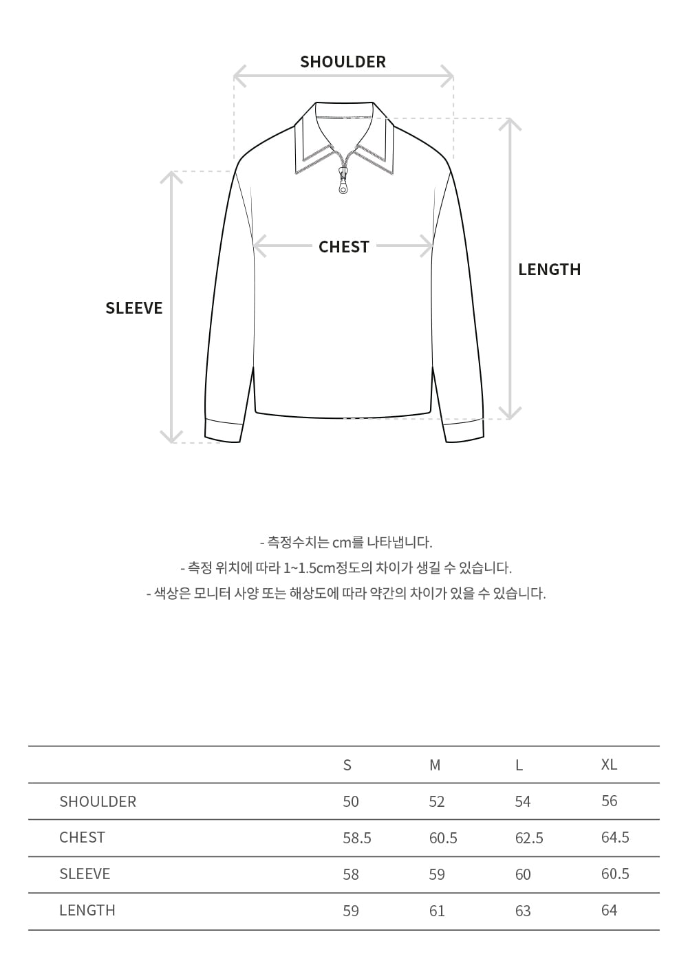 Andersson Bell - Double Layered Stripe Half Zip-Up Sweater (Blue/Grey) product image 10 | TRAB K-Fashion Australia