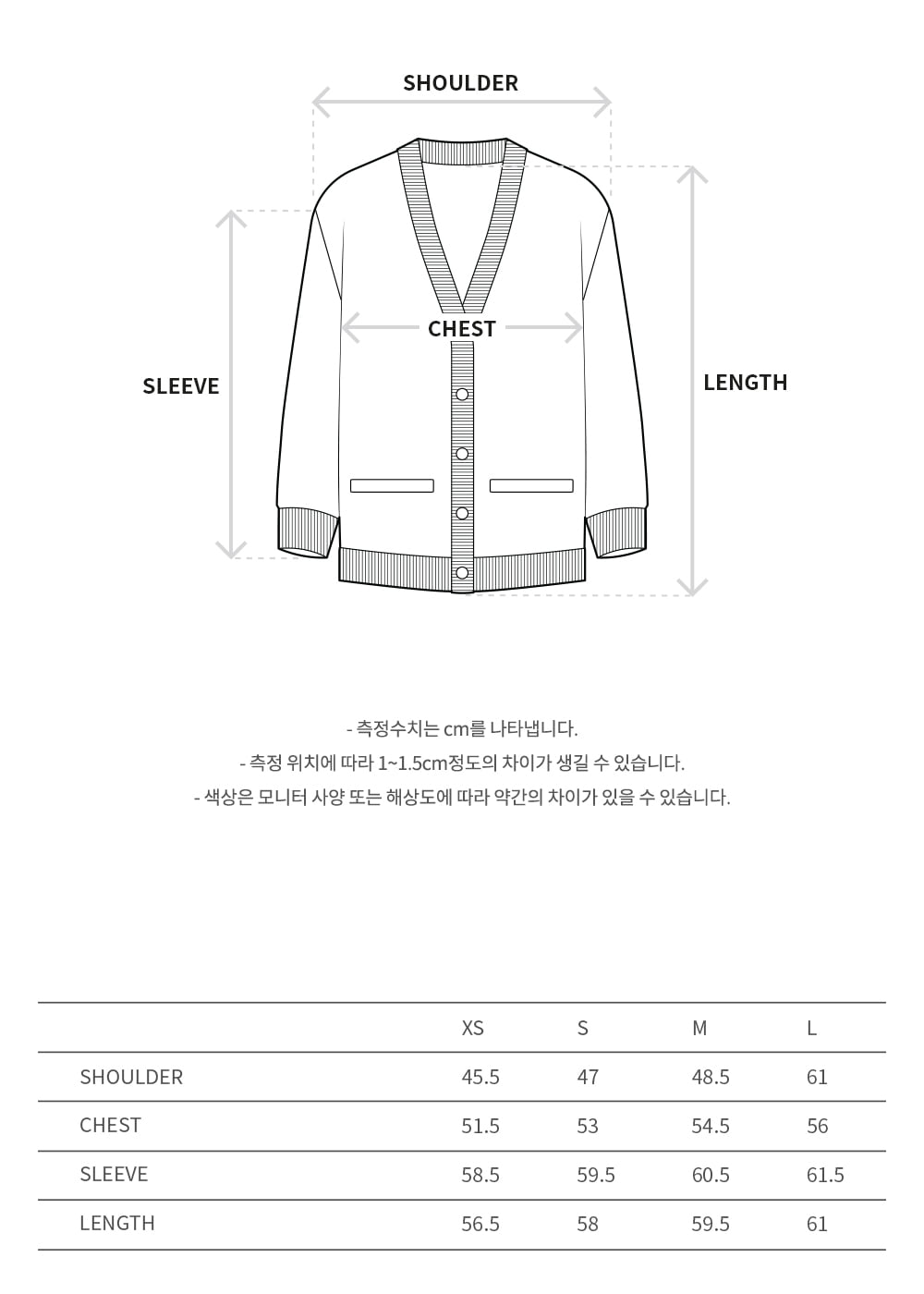 Andersson Bell - Gartered Argyle Cardigan (Charcoal) product image 12 | TRAB K-Fashion Australia