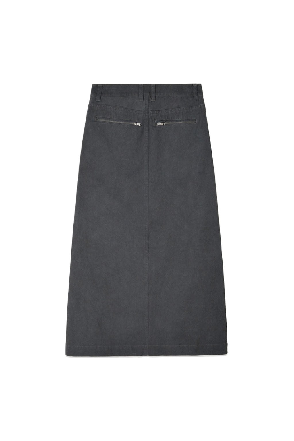 Matin Kim - Washed Mermaid Long Skirt (Charcoal) product image 2 | TRAB K-Fashion Australia
