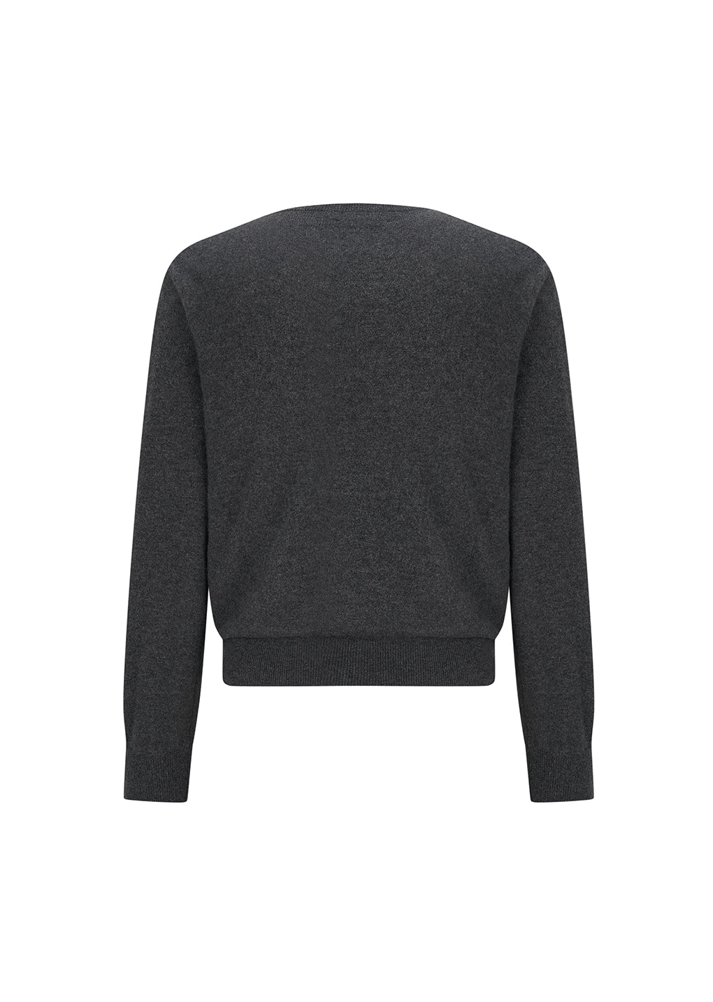 Amomento - Cashmere Crewneck Knit (Melange Grey) product image 3 | TRAB K-Fashion Australia