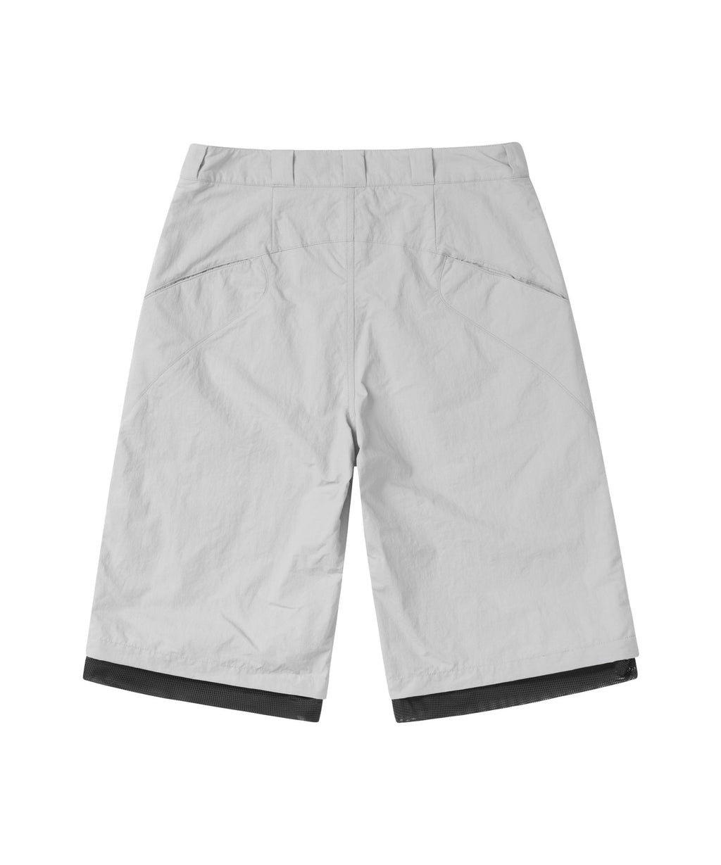 San San Gear - Cut Off Mesh Shorts (Grey) product image 5 | TRAB K-Fashion Australia