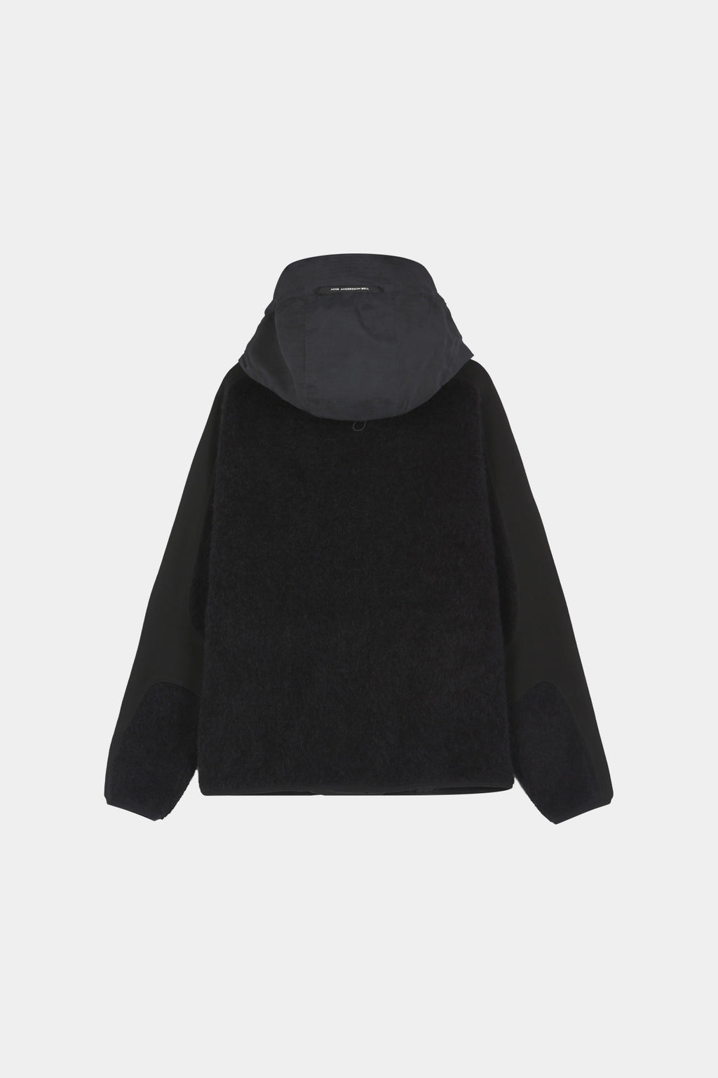 Andersson Bell - Orte Terry Half Zip Up Hoodie (Black) product image 9 | TRAB K-Fashion Australia