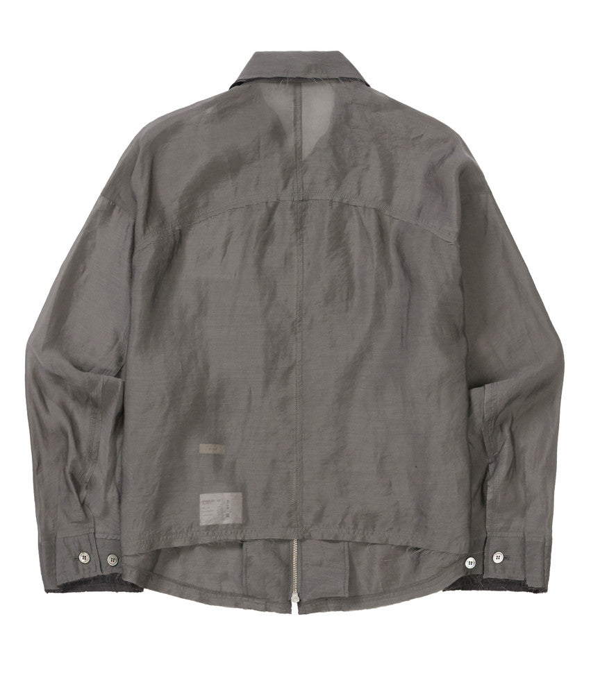 XLIM - Ep.9 01 Shirt Jacket (Gray) product image 6 | TRAB K-Fashion Australia