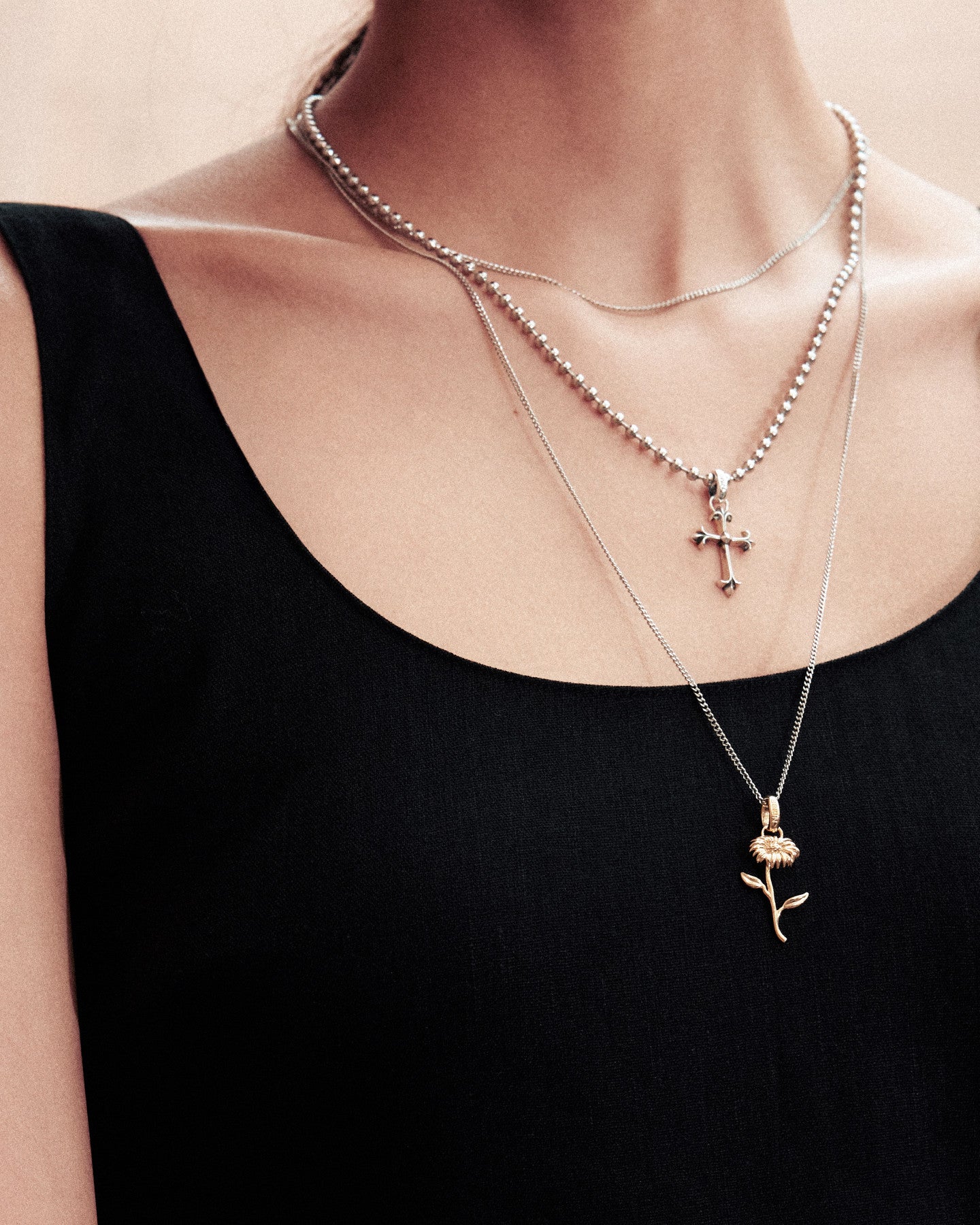 Numbering - Daisy Pendant Necklace #8002 product image 1 | TRAB K-Fashion Australia
