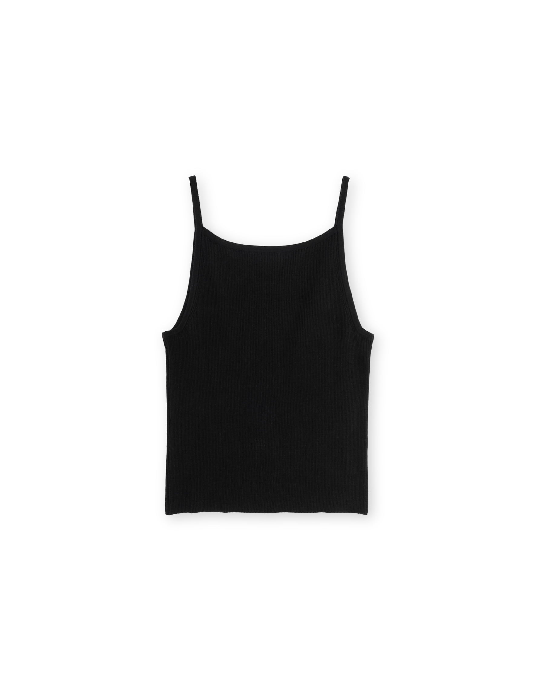 Brownyard - Square Knit Sleeveless (Black) product image 4 | TRAB K-Fashion Australia
