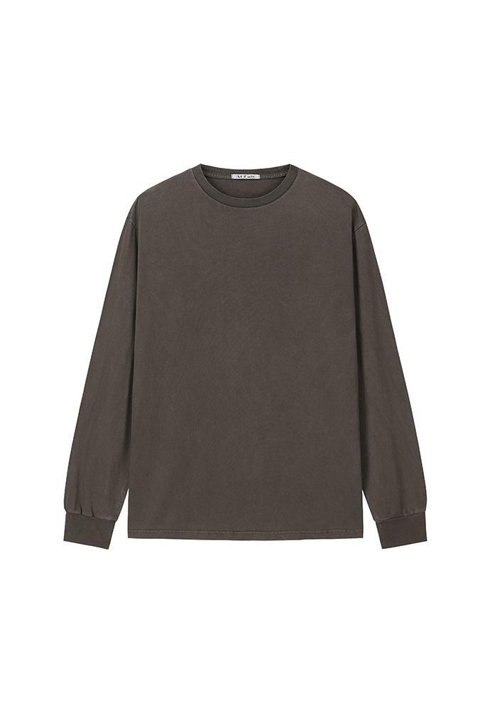 Art if acts - Garment Dyed Long Sleeve (Charcoal) product image 6 | TRAB K-Fashion Australia