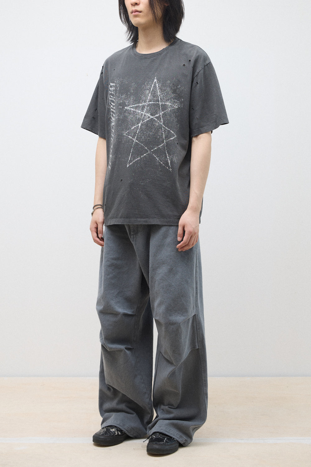 Hatchingroom - VTG Stars Tee (Charcoal) product image 11 | TRAB K-Fashion Australia