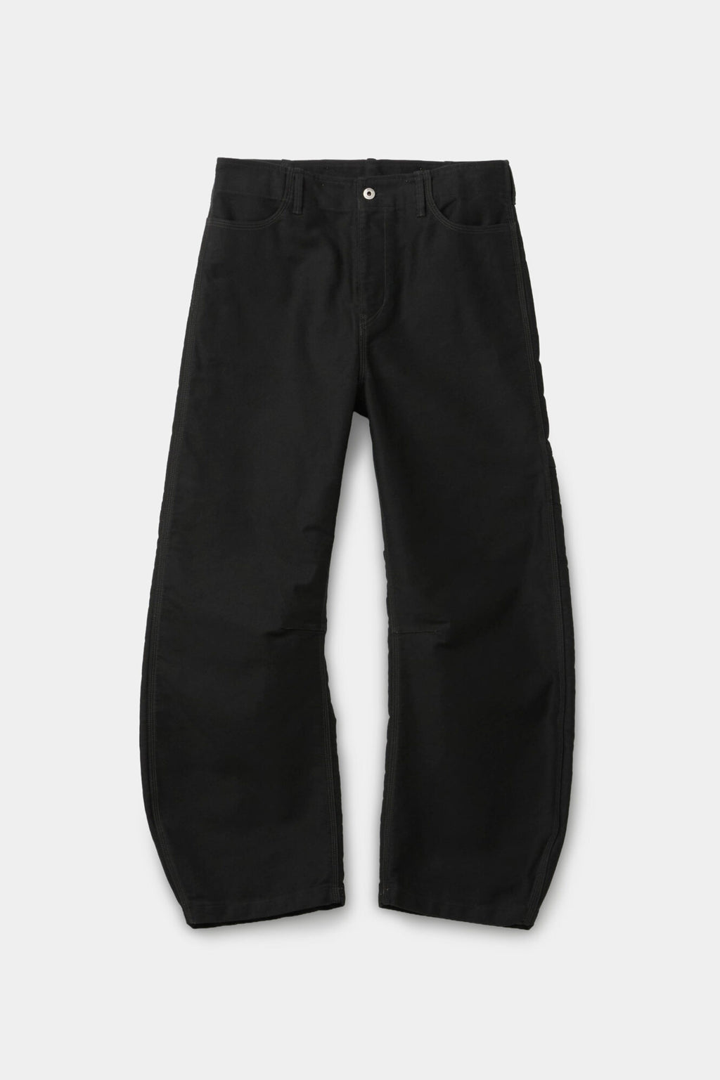 Coor - Deep Curved Jumbo Washed Pants (Washed Black) product image 1 | TRAB K-Fashion Australia