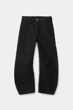 Coor - Deep Curved Jumbo Washed Pants (Washed Black) product image 1 | TRAB K-Fashion Australia
