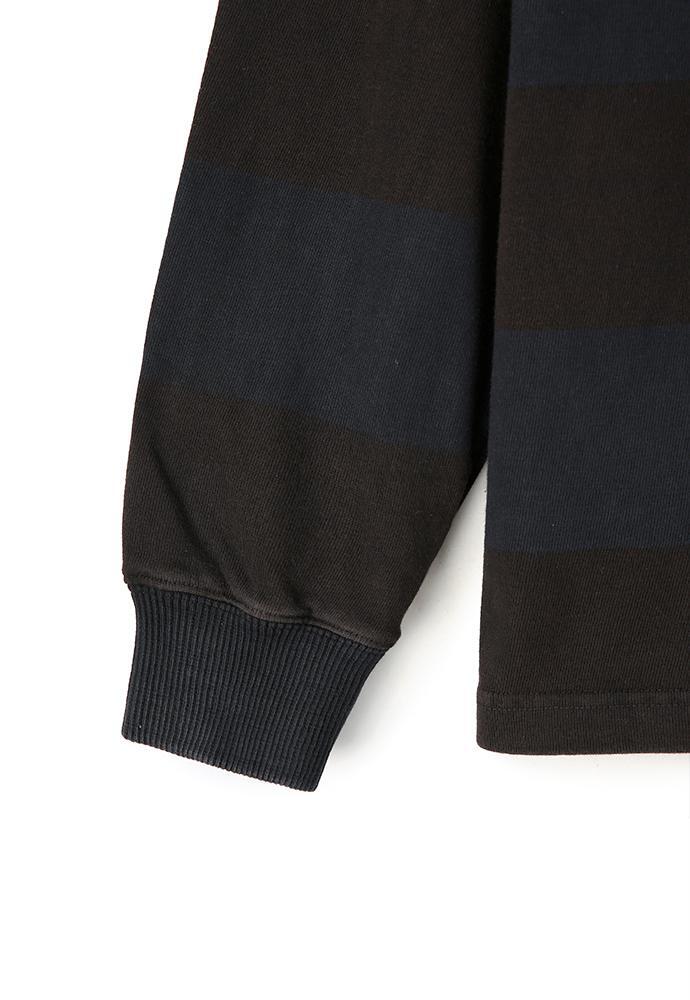 Art if acts - Garment Dyed Rugby Tee (Faded Charcoal) product image 12 | TRAB K-Fashion Australia