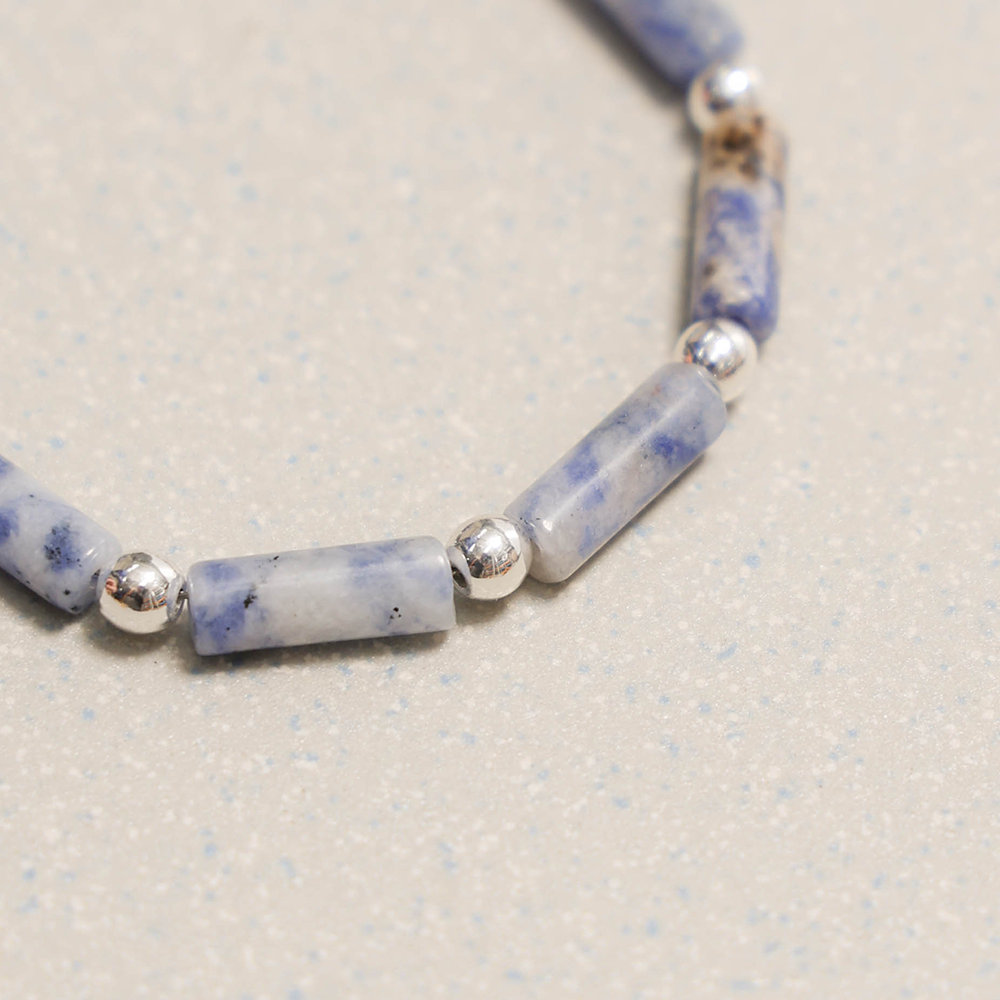 Towtow Archive - Garten Necklace Dappled (Blue) product image 2 | TRAB K-Fashion Australia