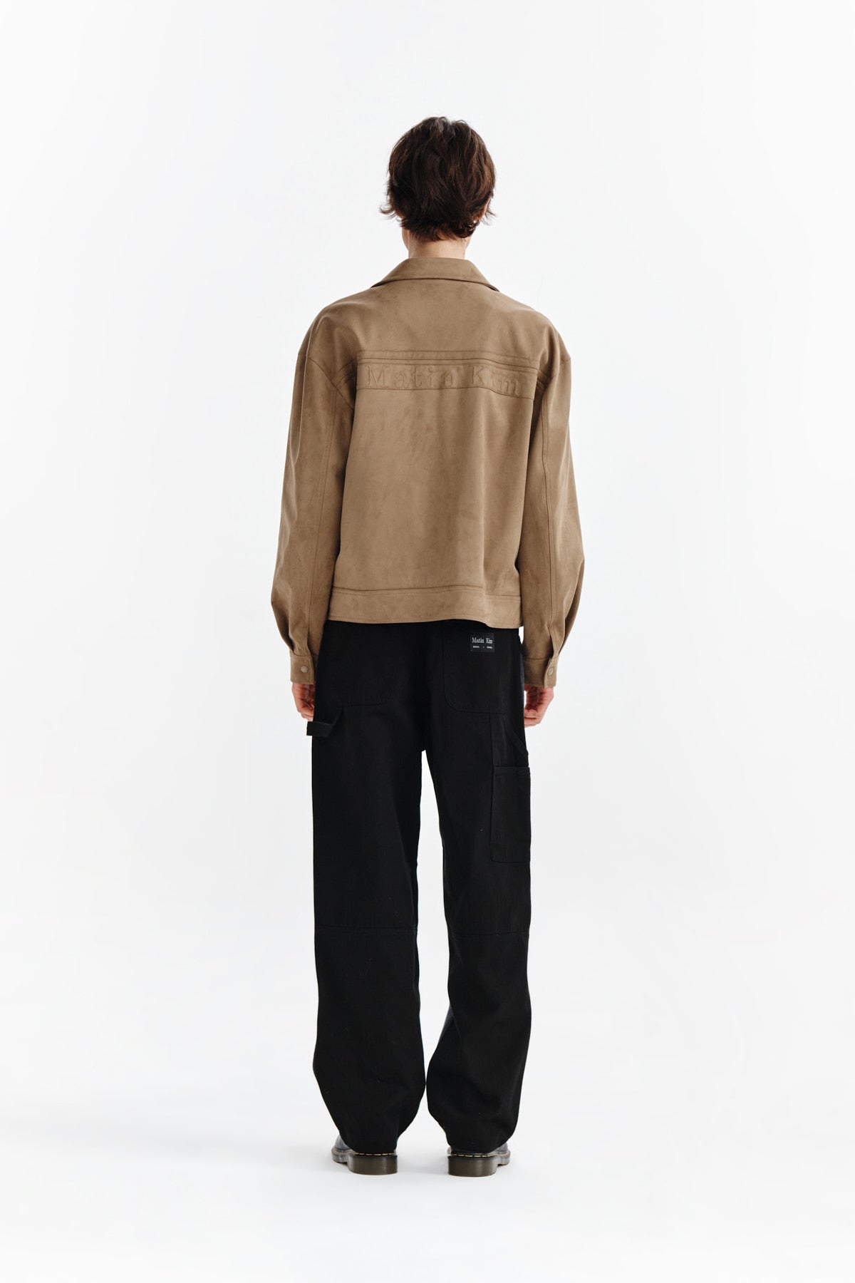 Matin Kim - Double Side Carpenter Denim Pants (Black) product image 12 | TRAB K-Fashion Australia