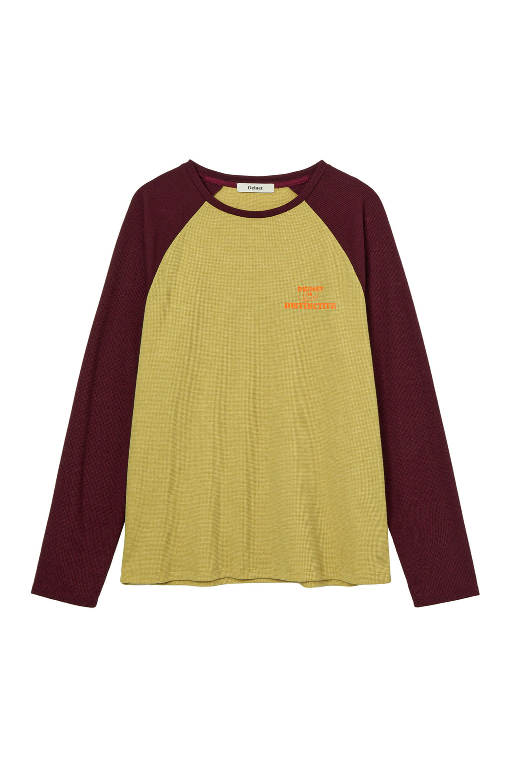 Deinet - Waffle Raglan Long Sleeve (Green) product image 1 | TRAB K-Fashion Australia