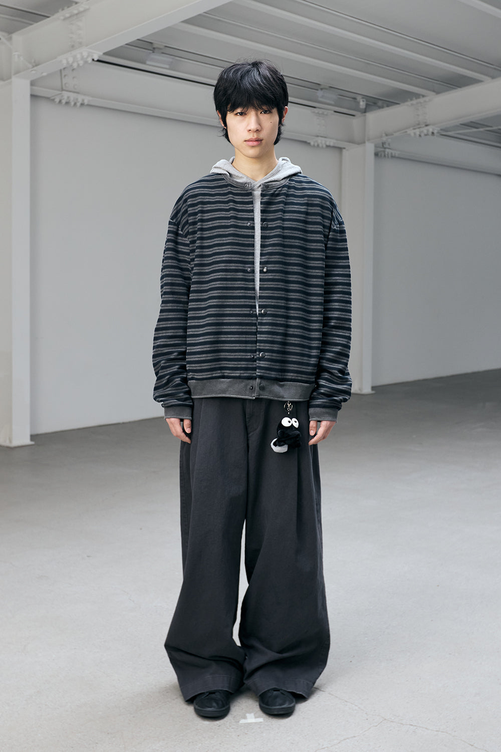 Hatchingroom - Stripe Cardigan (Blue) product image 9 | TRAB K-Fashion Australia