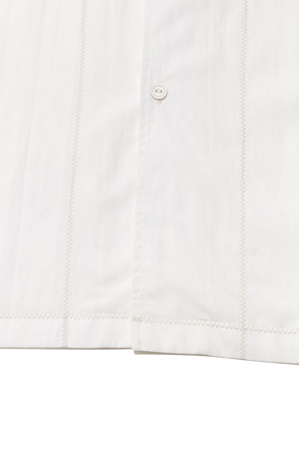 Matin Kim - Zigzag Stitch Point Shirt (White) product image 4 | TRAB K-Fashion Australia