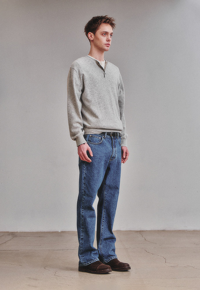 Art if acts - Henley Sweater (Cloud) product image 3 | TRAB K-Fashion Australia