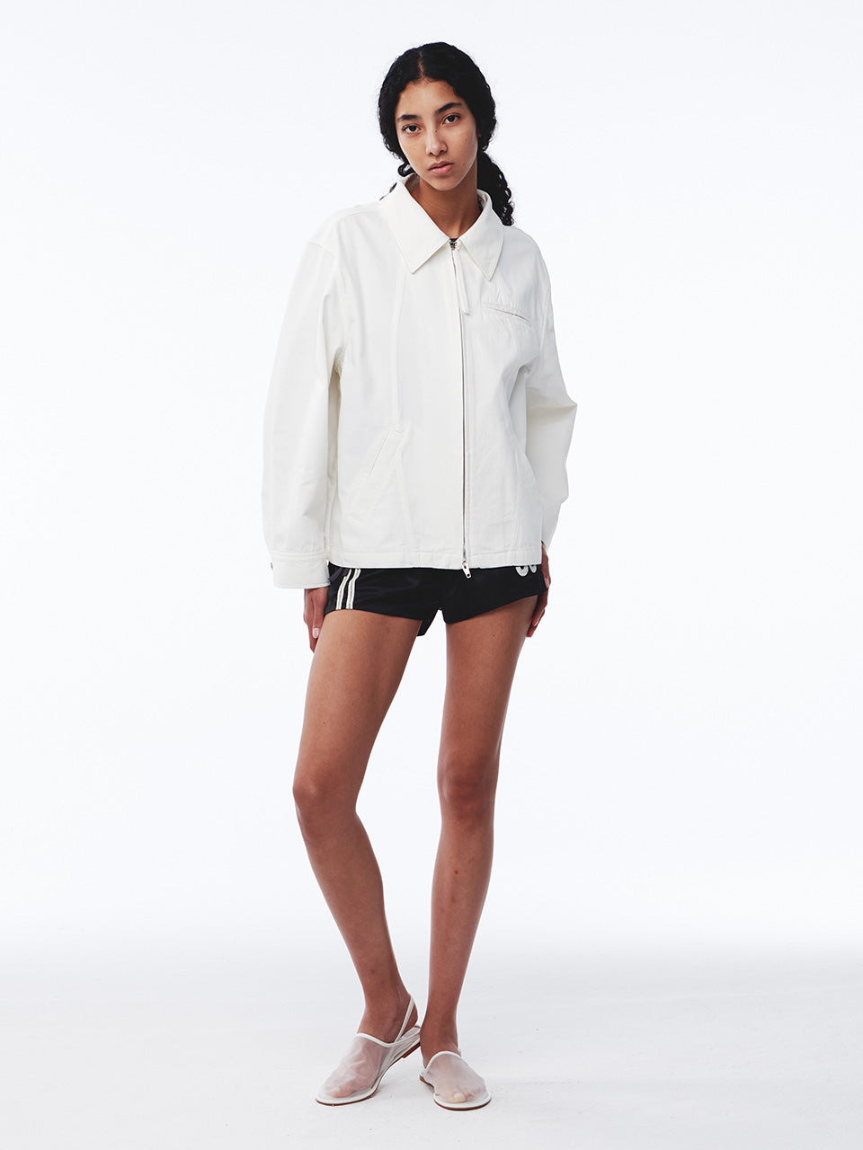 Kijun - Orbit Patch Jacket (Off-White) product image 2 | TRAB K-Fashion Australia