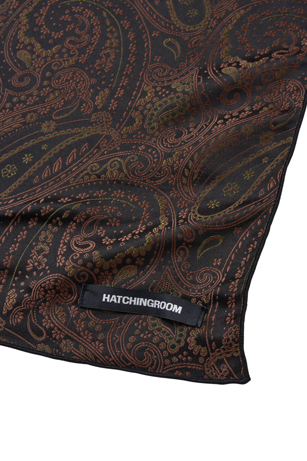 Hatchingroom - Paisley Bandana Scarf (Khaki) product image 6 | TRAB K-Fashion Australia