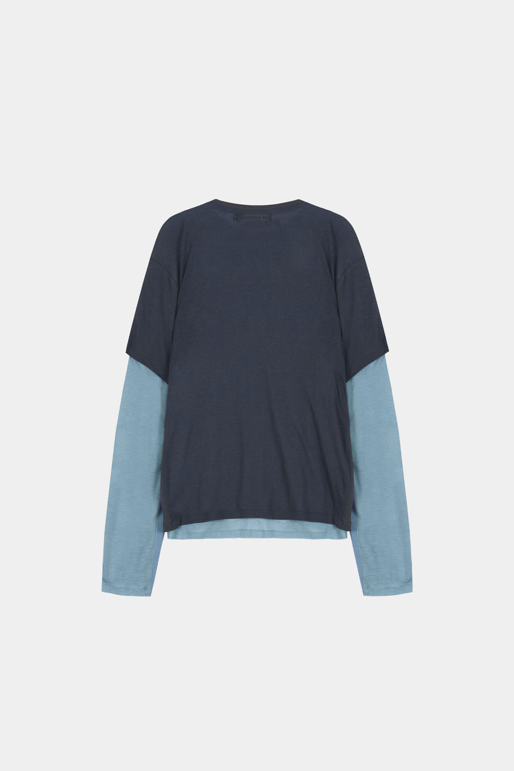 Andersson Bell - Brad Layered T-Shirt (Slate Blue/Asphalte) product image 9 | TRAB K-Fashion Australia