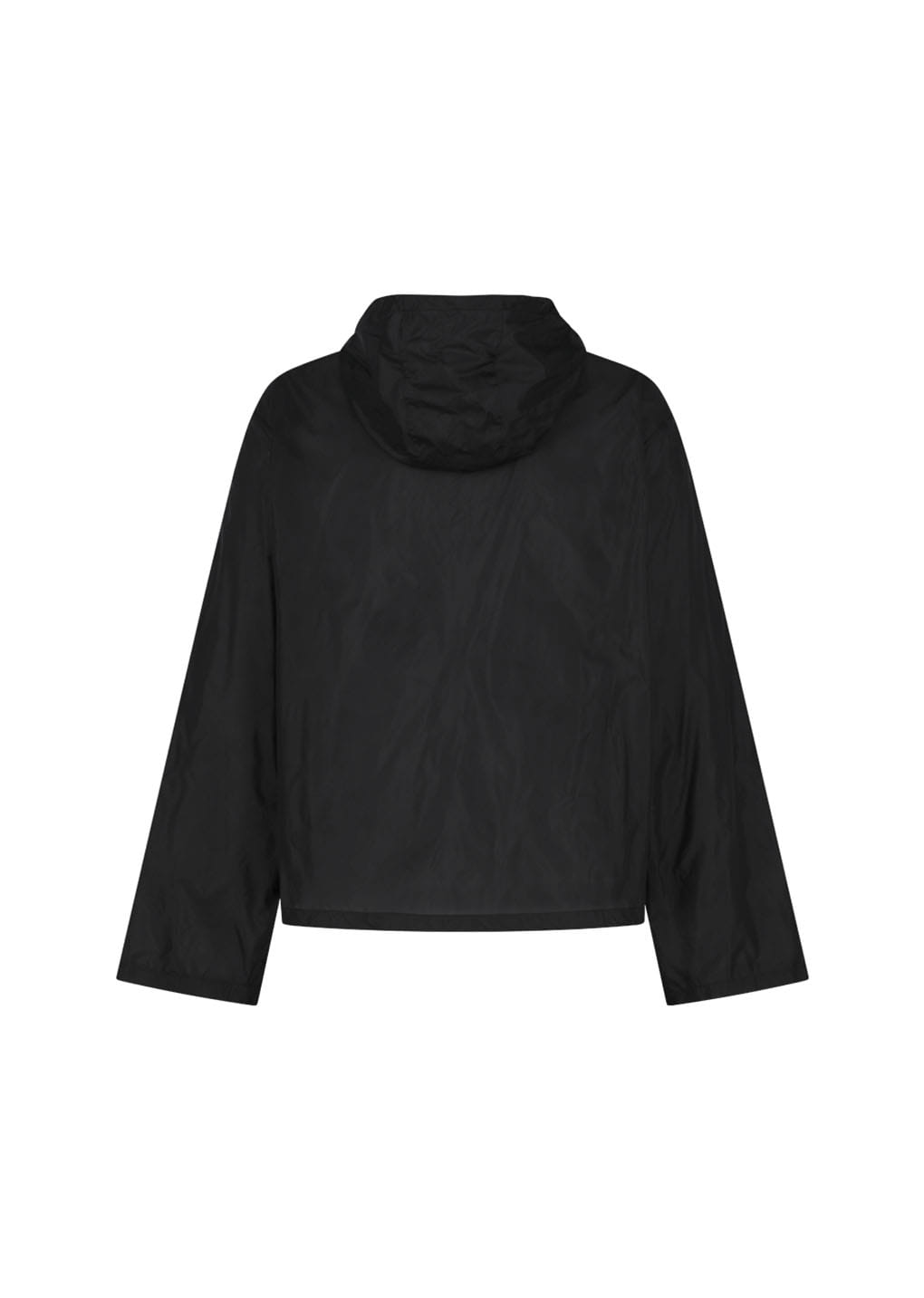 Amomento - Sheer Hoodie Anorak (Black) product image 5 | TRAB K-Fashion Australia