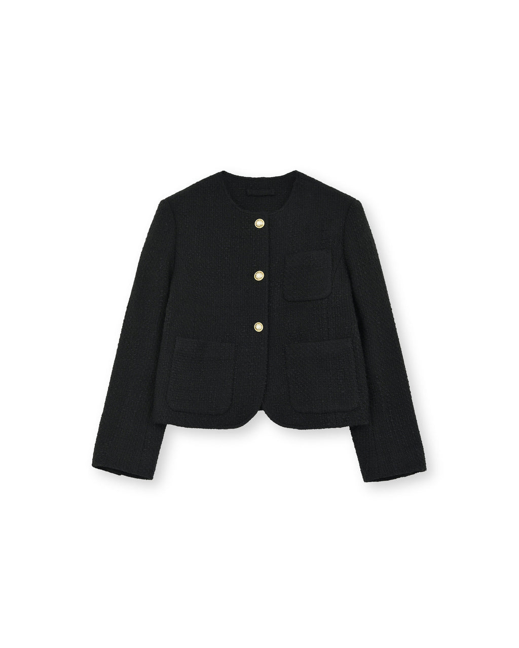 Brownyard - Tweed Jacket (Black) product image 3 | TRAB K-Fashion Australia