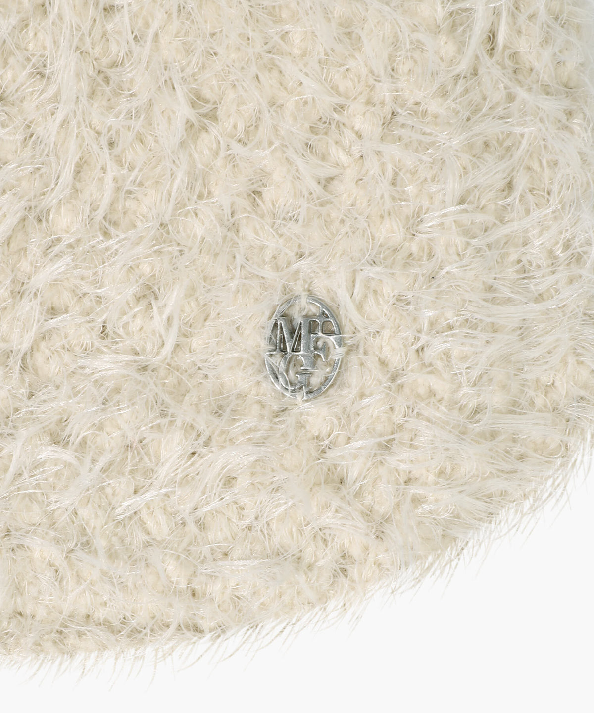 Marithe & Francois Girbaud - Circle Logo Mini Knit Bag (Cream) product image 3 | TRAB K-Fashion Australia