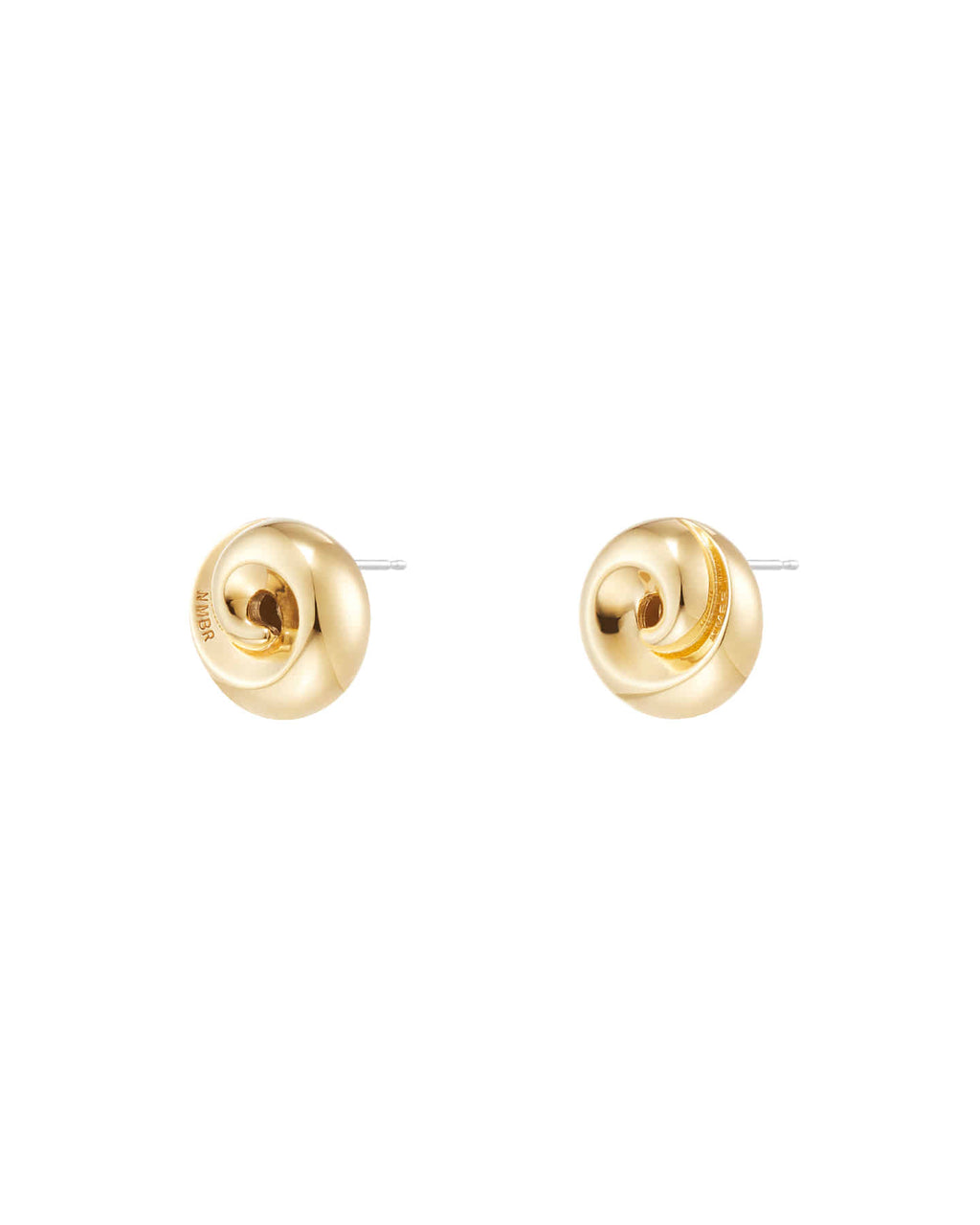 Numbering - Swirl Stud Earrings #5202 product image 10 | TRAB K-Fashion Australia