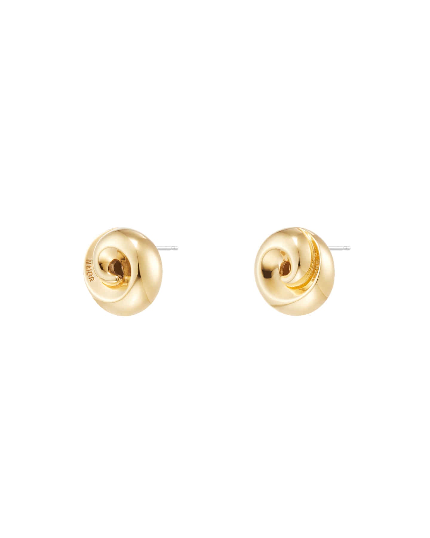 Numbering - Swirl Stud Earrings #5202 product image 10 | TRAB K-Fashion Australia