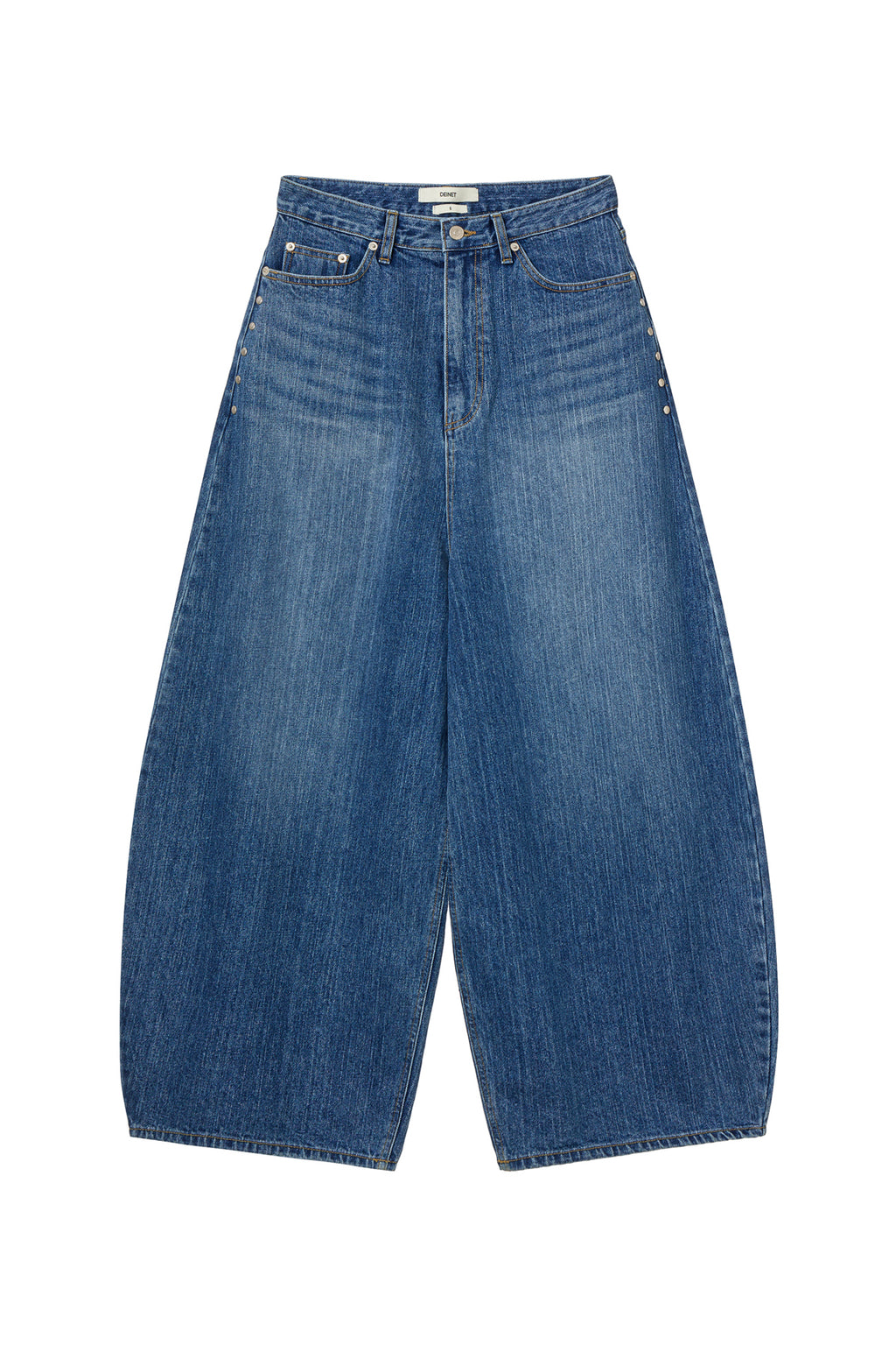 Deinet - Balloon Fit Denim Jeans (Indigo) product image 1 | TRAB K-Fashion Australia