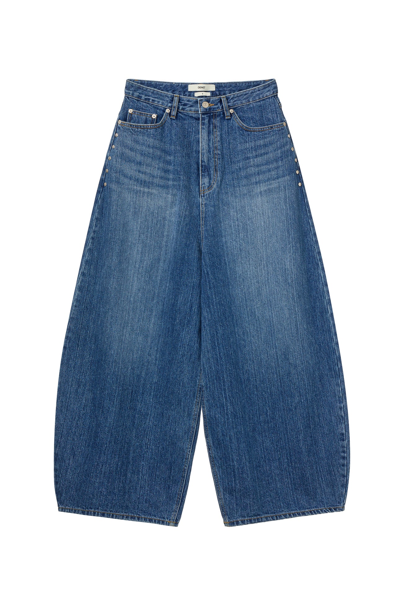 Deinet - Balloon Fit Denim Jeans (Indigo) product image 1 | TRAB K-Fashion Australia