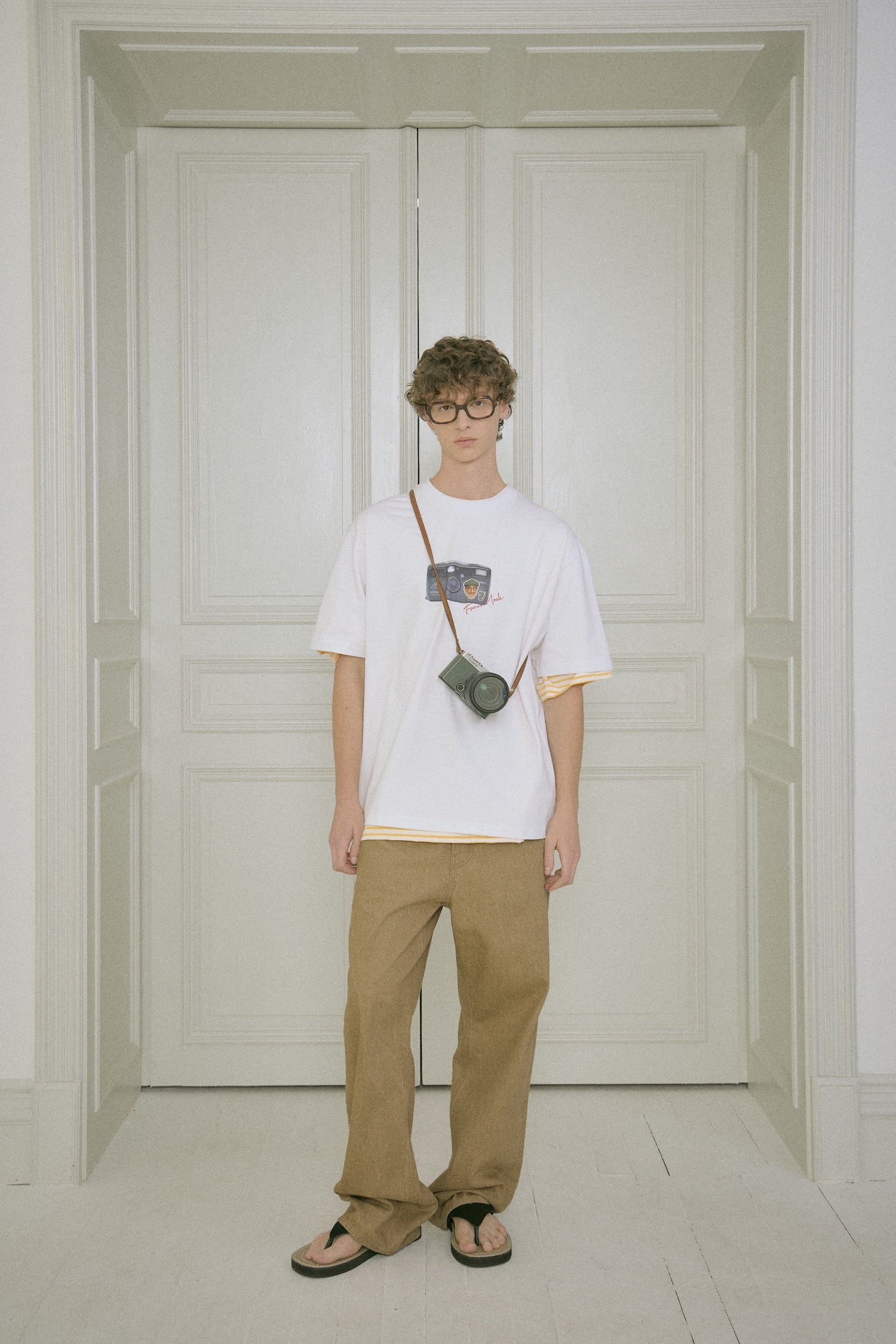 STU - Camera Printing T-Shirt (White) product image 10 | TRAB K-Fashion Australia