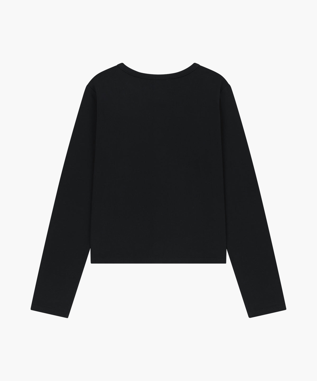 Marithe & Francois Girbaud - Basic Cotton Cardigan (Black) product image 6 | TRAB K-Fashion Australia