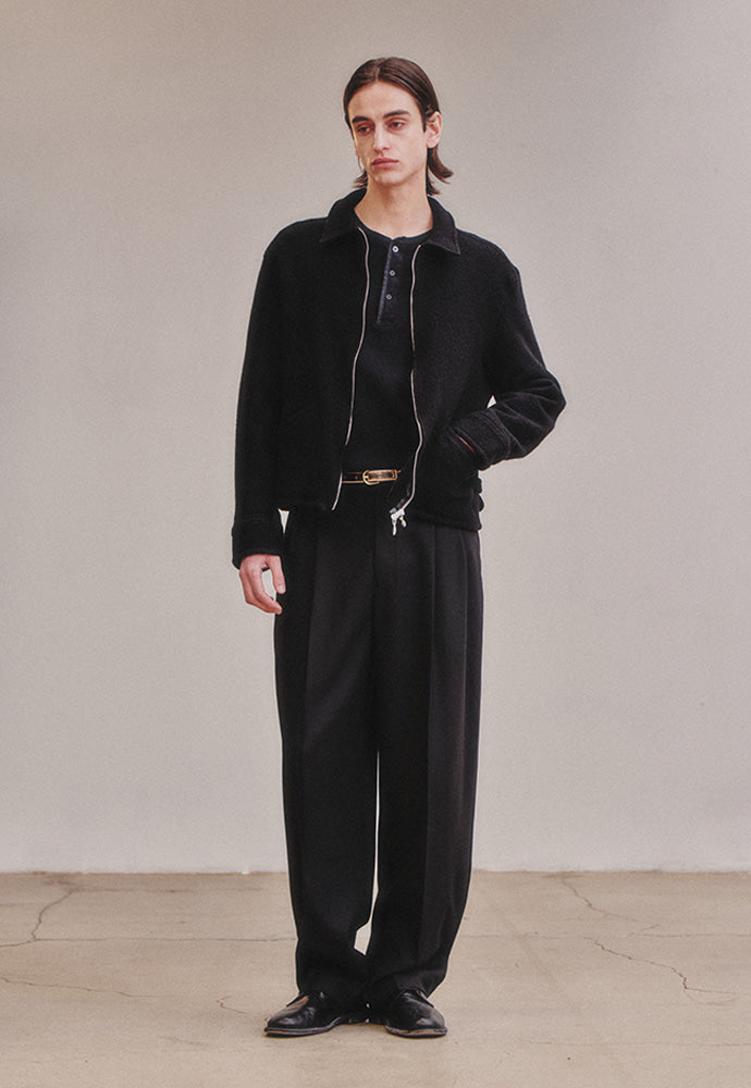 Art if acts - Washed Wool Sports Jacket (Black) product image 2 | TRAB K-Fashion Australia