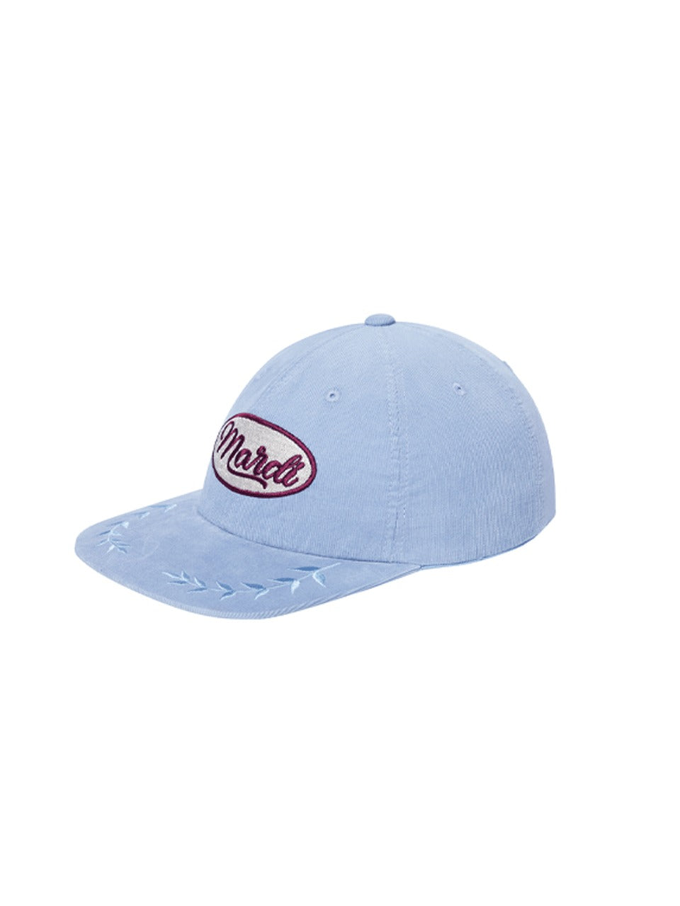 Mardi Mercredi - Corduroy Cap Mardi Vintage Logo (Sky) product image 1 | TRAB K-Fashion Australia