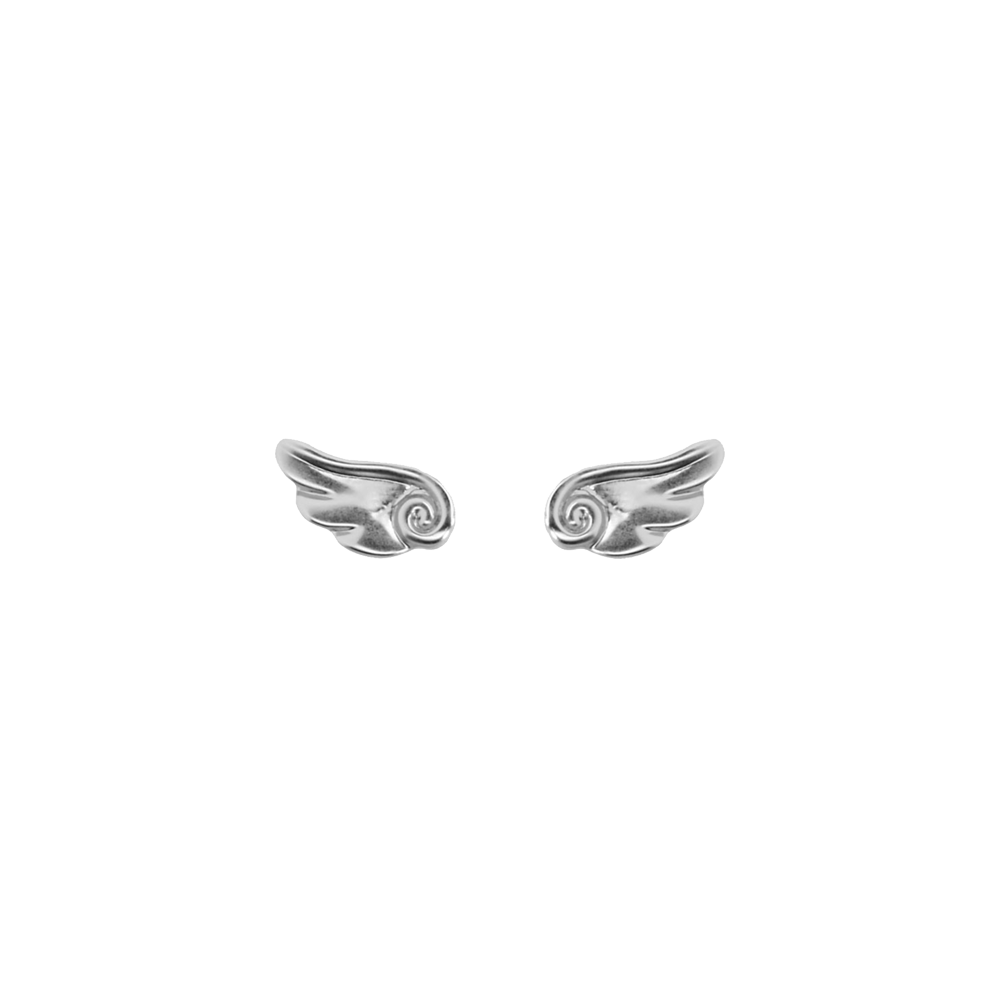 Coyseio - 03 Wing Earring (Silver) product image 1 | TRAB K-Fashion Australia