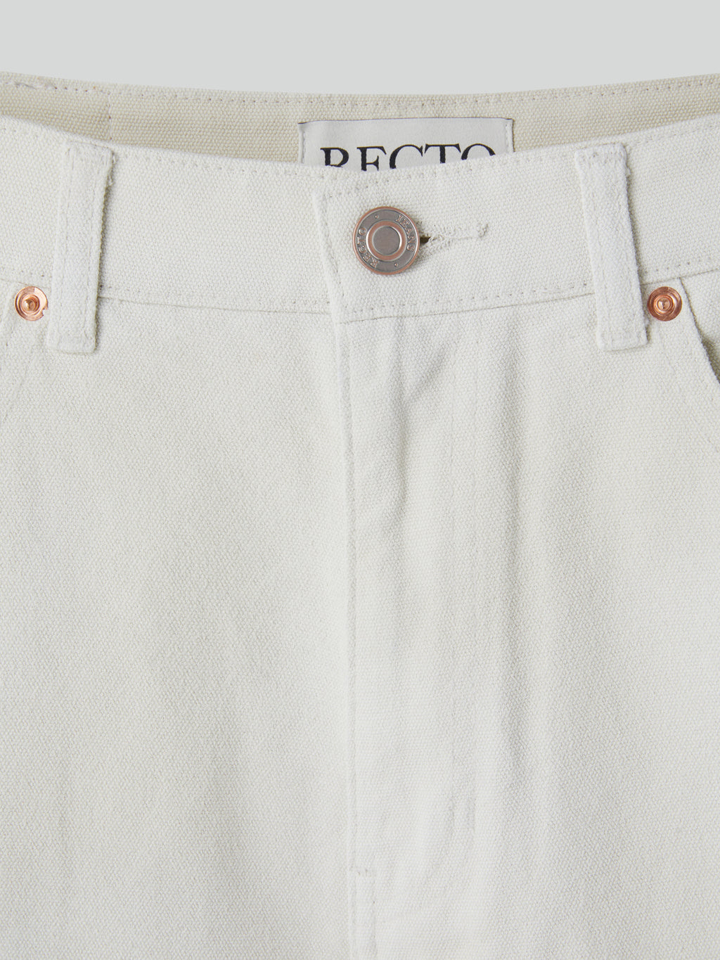 Recto - Vintage Painted Flared Pants (Ecru) product image 7 | TRAB K-Fashion Australia
