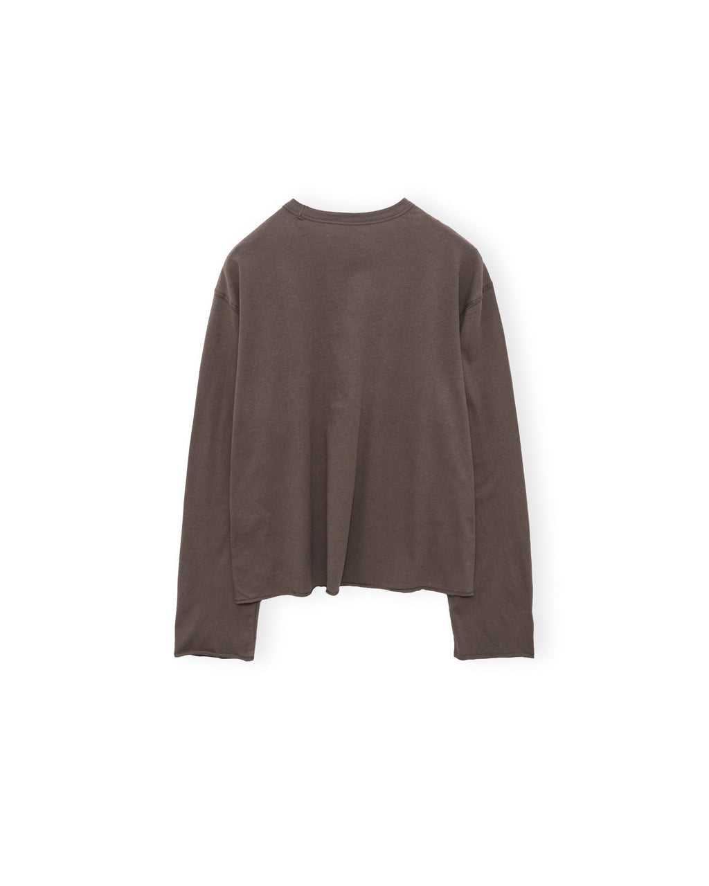 Brownyard - Cut Off Long Sleeve (Brown) product image 5 | TRAB K-Fashion Australia
