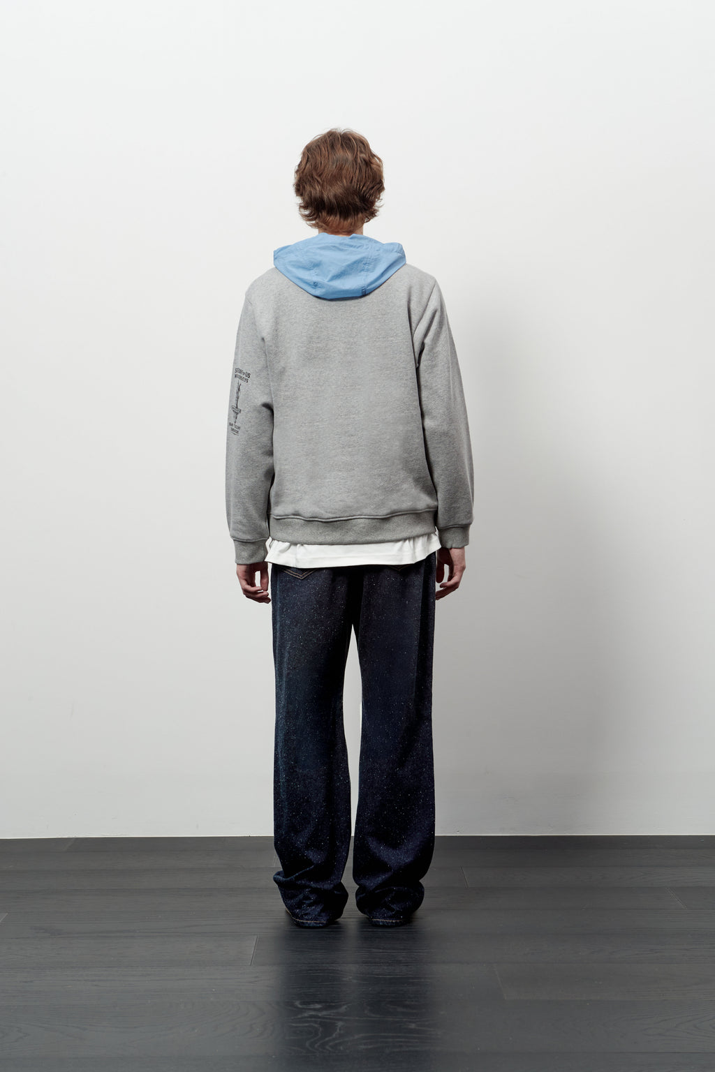 Stu - Printing Sweatshirt Melange (Grey) product image 4 | TRAB K-Fashion Australia