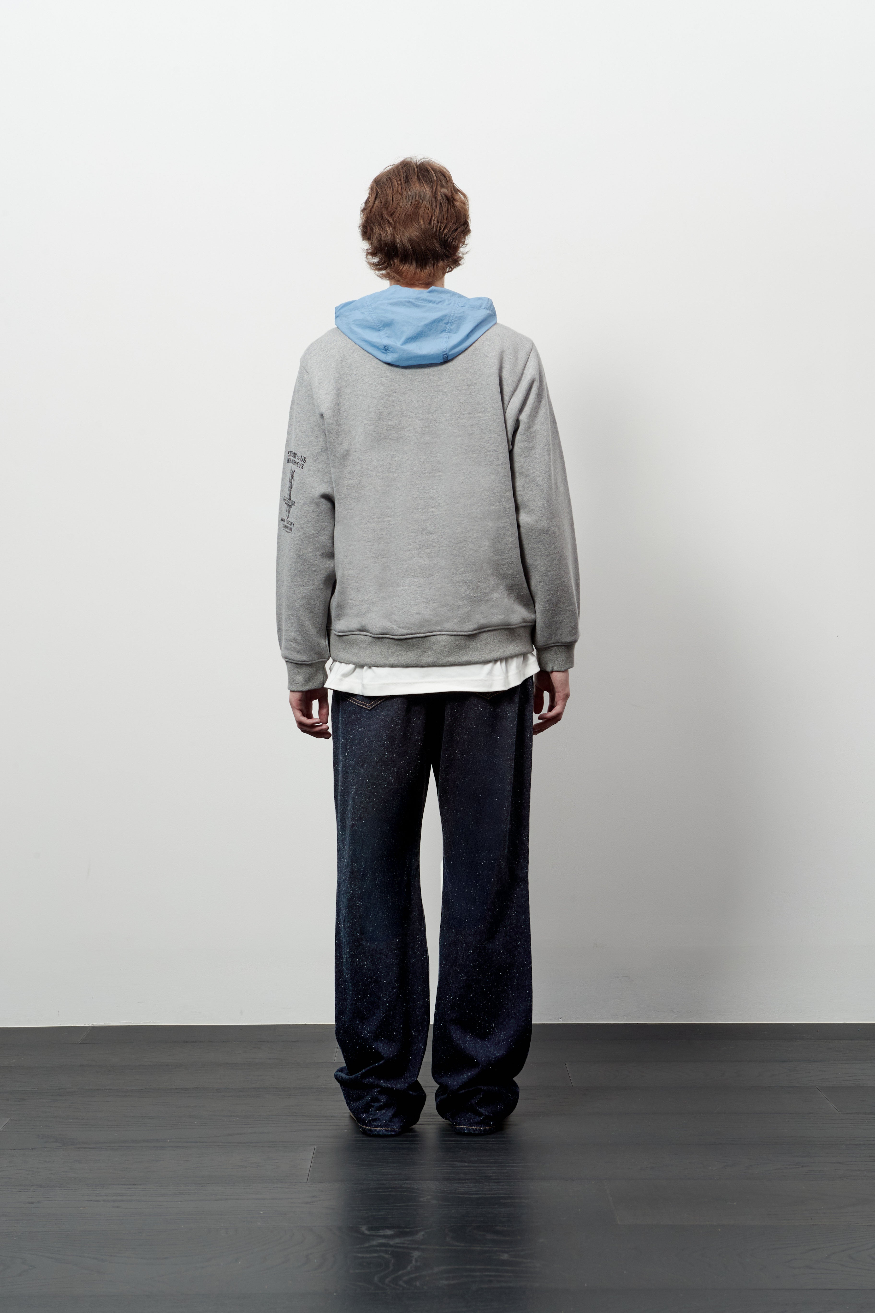 Stu - Printing Sweatshirt Melange (Grey) product image 4 | TRAB K-Fashion Australia