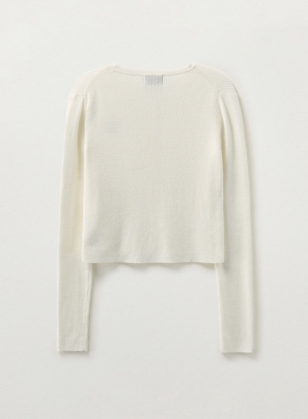 Satur - (W) Plain Long Sleeve Cardigan (Cream) product image 2 | TRAB K-Fashion Australia