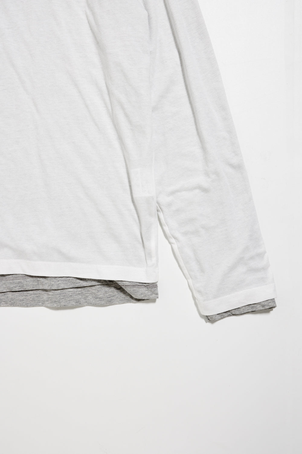 Hatchingroom - Two Face Tee (White/M.Grey) product image 4 | TRAB K-Fashion Australia