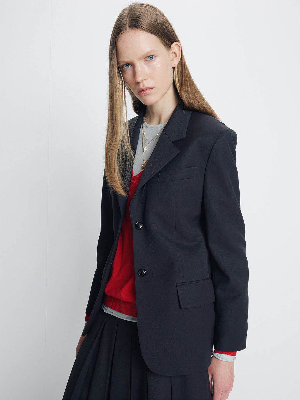 Tonywack - Single-Breasted Tailored Jacket (Charcoal) product image 4 | TRAB K-Fashion Australia