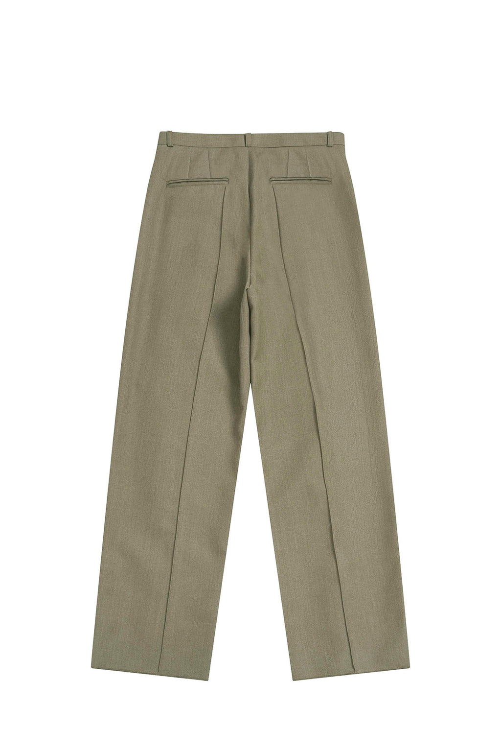STU - Low Rise Pin Tuck Wool Slacks (Beige) product image 18 | TRAB K-Fashion Australia