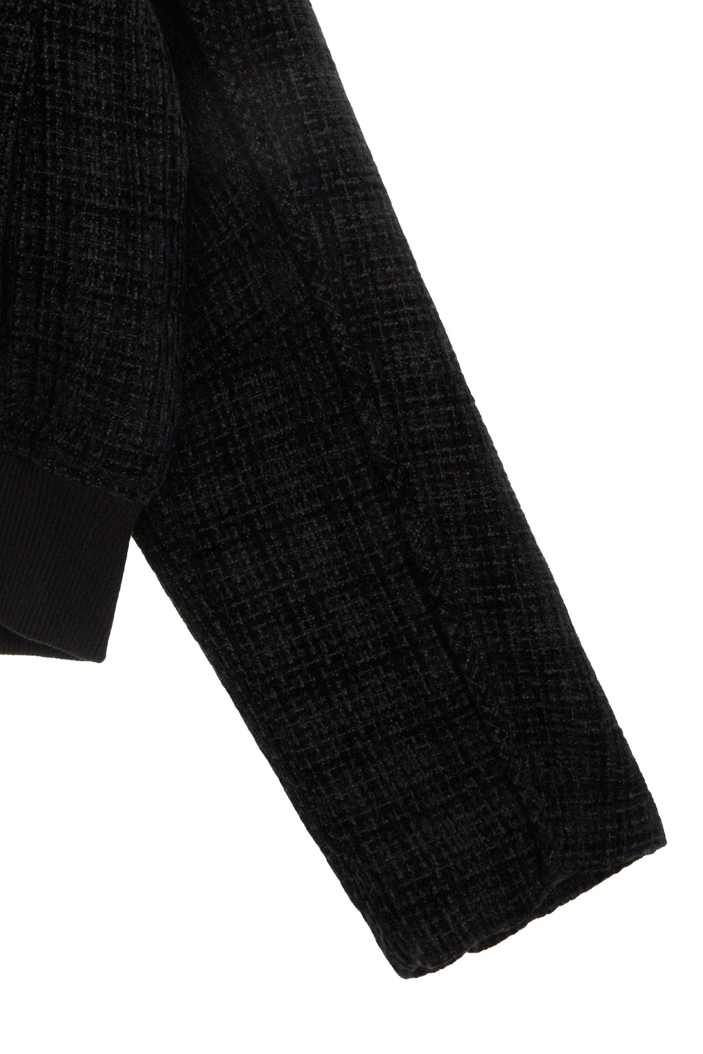 Matin Kim - Tweed Blouson Jumper (Black) product image 4 | TRAB K-Fashion Australia