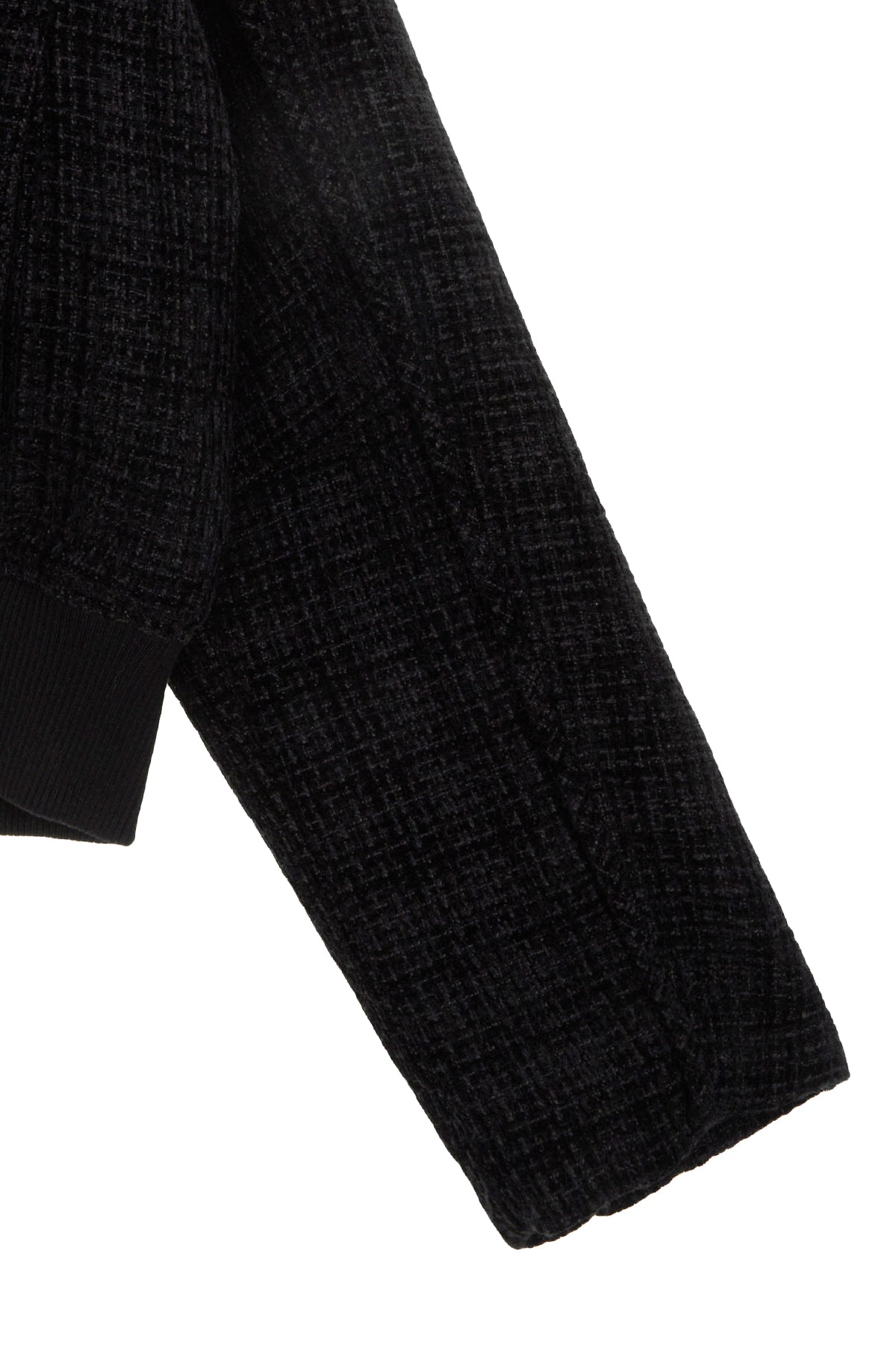 Matin Kim - Tweed Blouson Jumper (Black) product image 4 | TRAB K-Fashion Australia