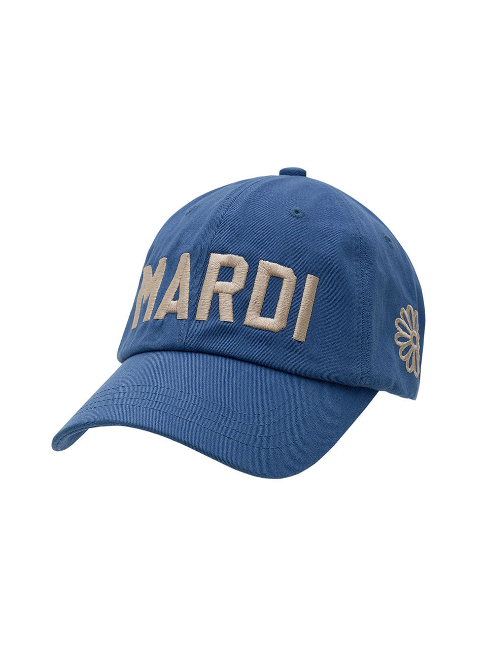 Mardi Mercredi - Cap Mardi Bold Logo (Blue Cream) product image 1 | TRAB K-Fashion Australia