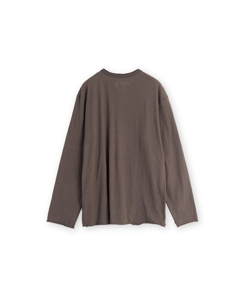 Brownyard - Henley Neck Long Sleeve (Brown) product image 6 | TRAB K-Fashion Australia