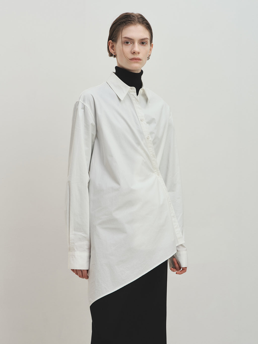 Tonywack - Cotton Twisted Shirt (Ecru) product image 1 | TRAB K-Fashion Australia