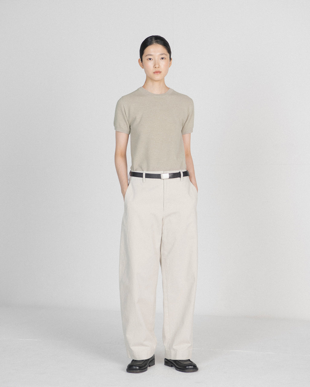 Brownyard - Half Knit (Oatmeal) product image 1 | TRAB K-Fashion Australia