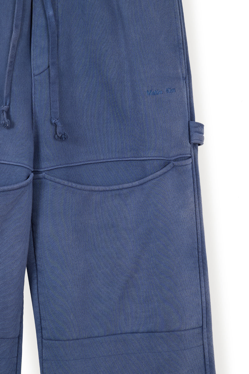 Matin Kim - Cut Out Washed Sweatpants (Blue) product image 4 | TRAB K-Fashion Australia
